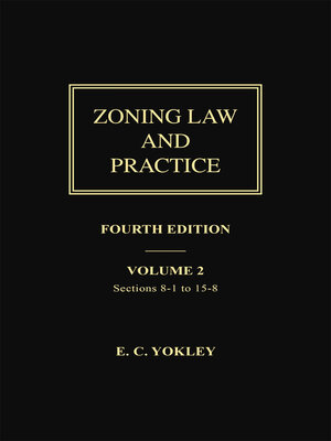 cover image of Zoning Law and Practice